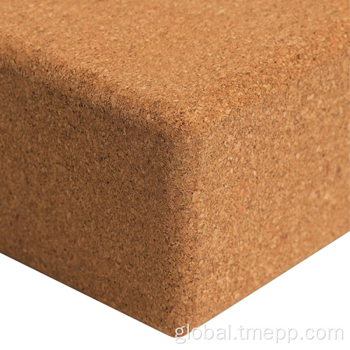 China Printed Natural Cork Yoga Block And Brick Manufactory